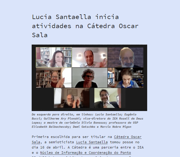 Blog da Cátedra